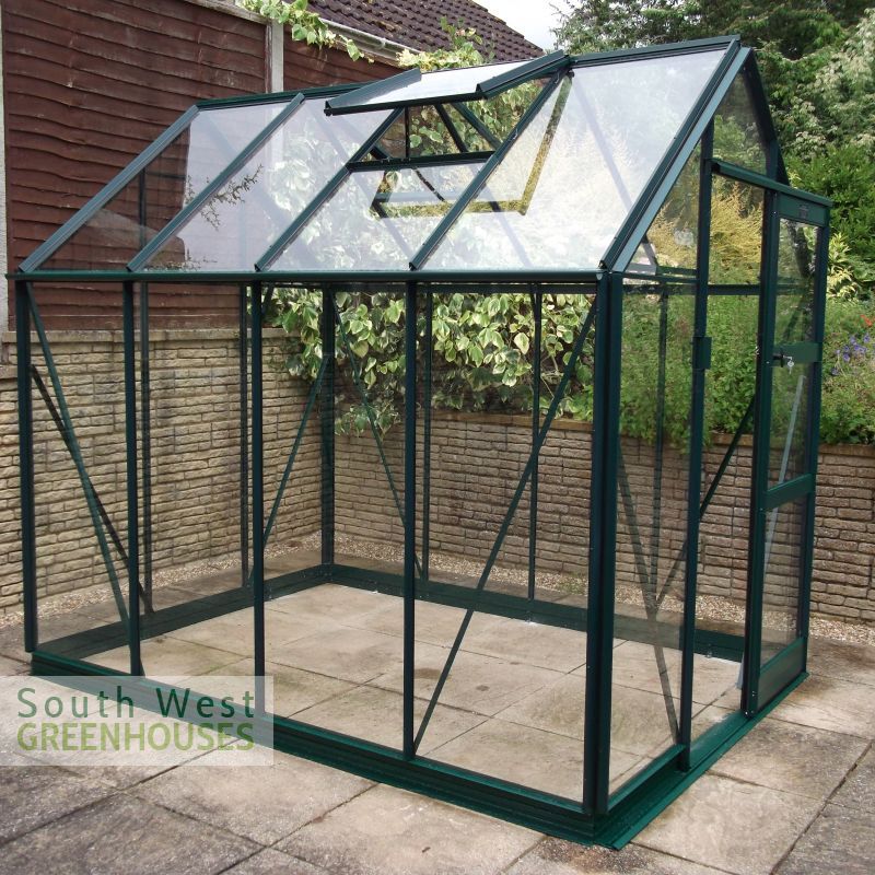 Elite 6x12 High Eave Greenhouse Painted- South West Greenhouses